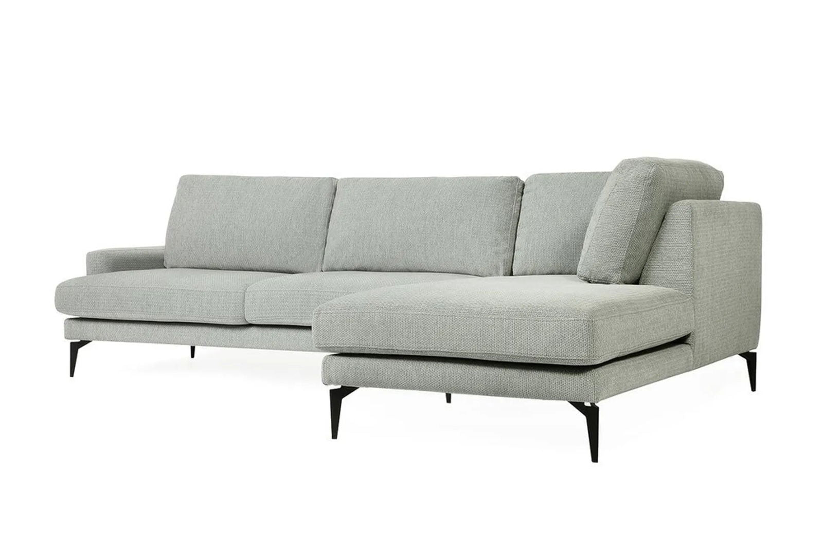 Matilda Corner Sofa - Gray - Quality, Style, and Functionality for Your Home - Just Home Furniture™