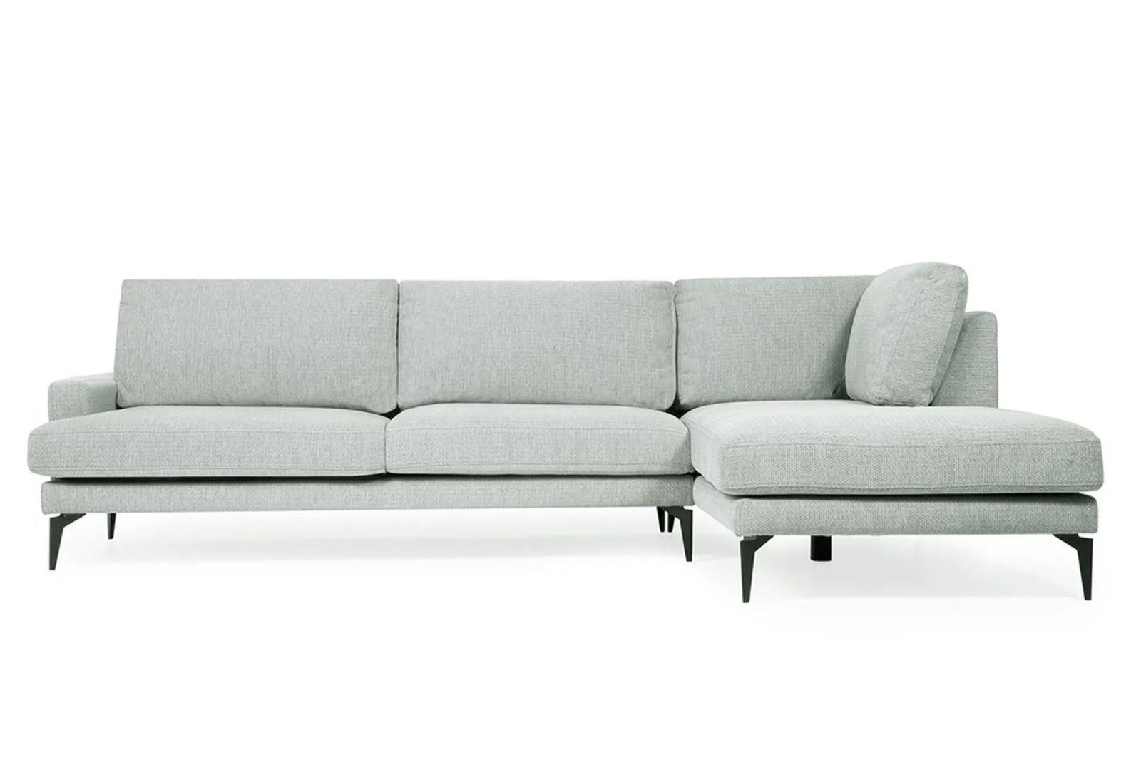 Matilda Corner Sofa - Gray - Quality, Style, and Functionality for Your Home - Just Home Furniture™