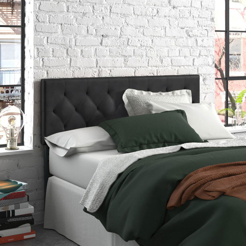 Mattson Adjustable Faux Leather Headboard - Quality, Style, and Functionality for Your Home - Just Home Furniture™