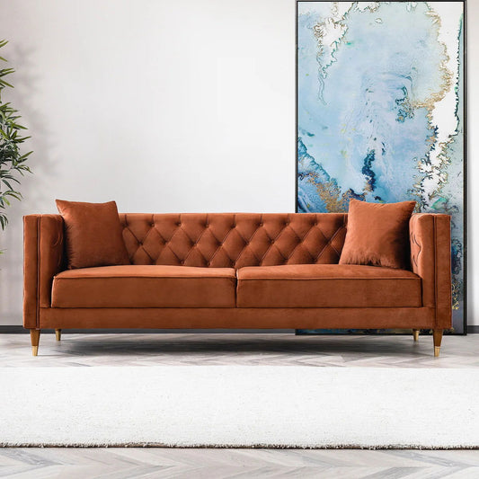 Menorca 91'' Upholstered Sofa - Quality, Style, and Functionality for Your Home - Just Home Furniture™