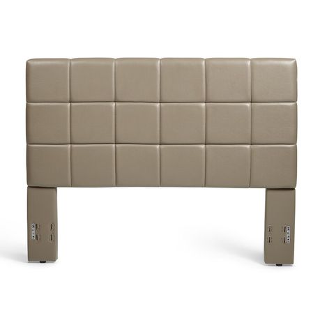 Middlebrook Cream Leather Upholstered Headboard - Quality, Style, and Functionality for Your Home - Just Home Furniture™