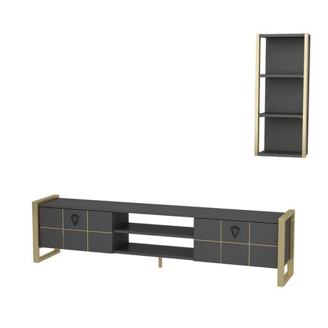 Mila TV Stand with Floating Stand - Quality, Style, and Functionality for Your Home - Just Home Furniture™