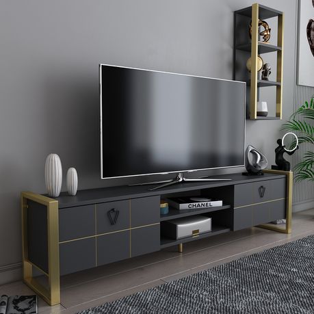 Mila TV Stand with Floating Stand - Quality, Style, and Functionality for Your Home - Just Home Furniture™