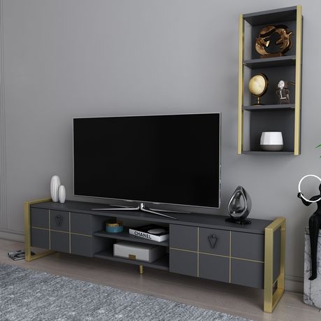 Mila TV Stand with Floating Stand - Quality, Style, and Functionality for Your Home - Just Home Furniture™