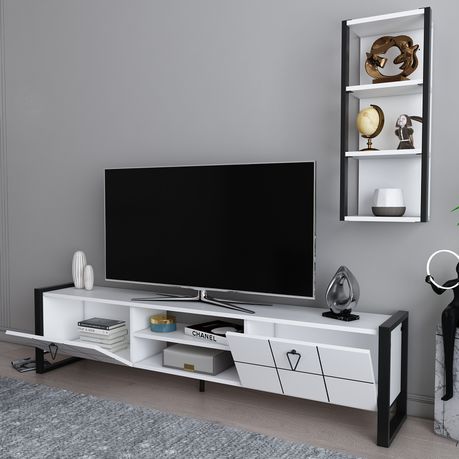 Mila TV Stand with Floating Stand - Quality, Style, and Functionality for Your Home - Just Home Furniture™