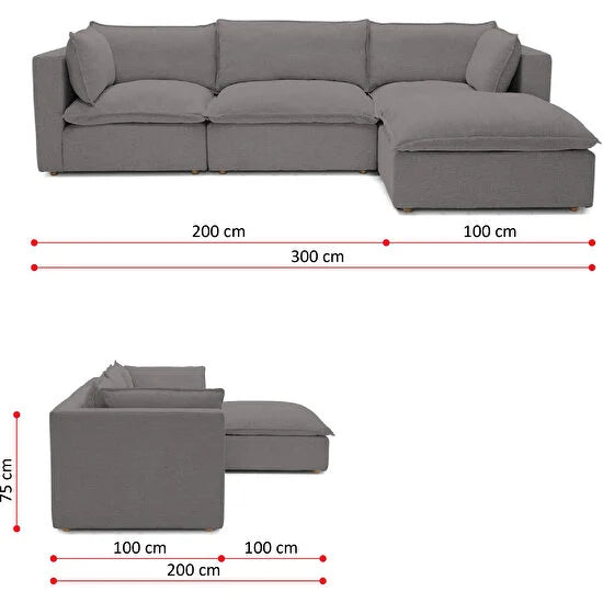 Milano Modular Comfortable Corner Sofa Set - Quality, Style, and Functionality for Your Home - Just Home Furniture™