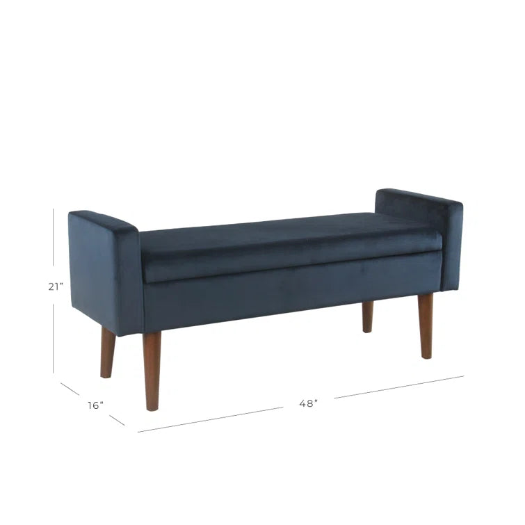 Mosier Upholstered Flip Top Storage Bench - Quality, Style, and Functionality for Your Home - Just Home Furniture™