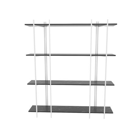 Moss 180 cm Tall Modern Bookcase - Quality, Style, and Functionality for Your Home - Just Home Furniture™