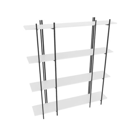 Moss 180 cm Tall Modern Bookcase - Quality, Style, and Functionality for Your Home - Just Home Furniture™