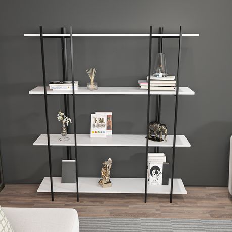Moss 180 cm Tall Modern Bookcase - Quality, Style, and Functionality for Your Home - Just Home Furniture™