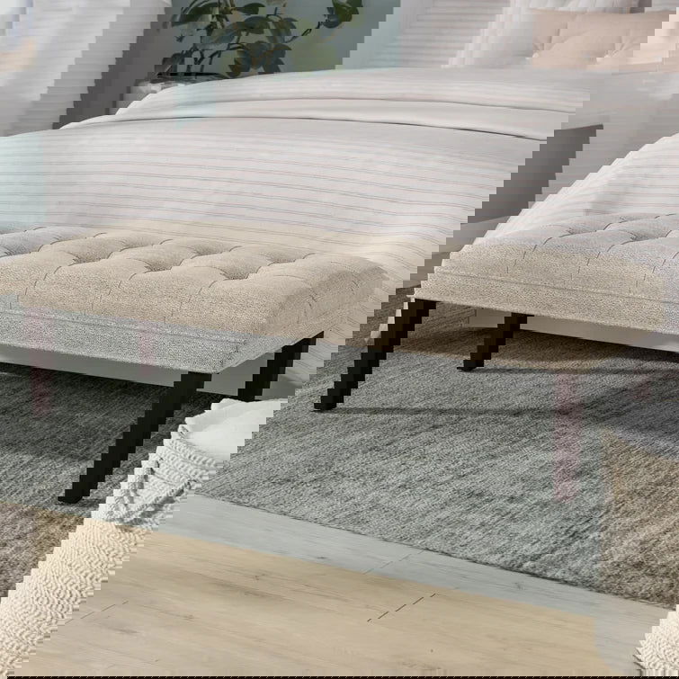 Myla Upholstered Bench - Quality, Style, and Functionality for Your Home - Just Home Furniture™
