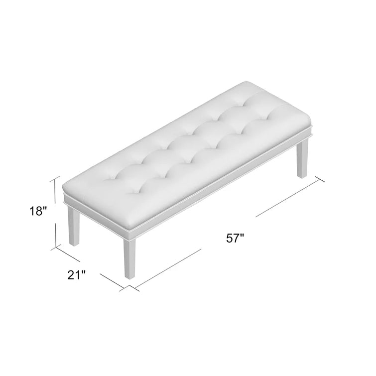 Myla Upholstered Bench - Quality, Style, and Functionality for Your Home - Just Home Furniture™