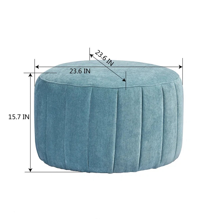 Nina Upholstered Pouf - Quality, Style, and Functionality for Your Home - Just Home Furniture™