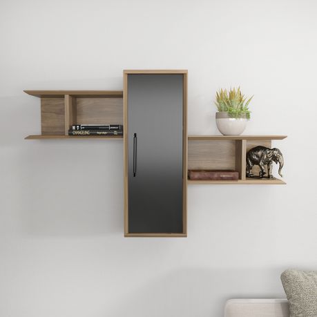 Olida Wide Modern Wall Shelf - Quality, Style, and Functionality for Your Home - Just Home Furniture™