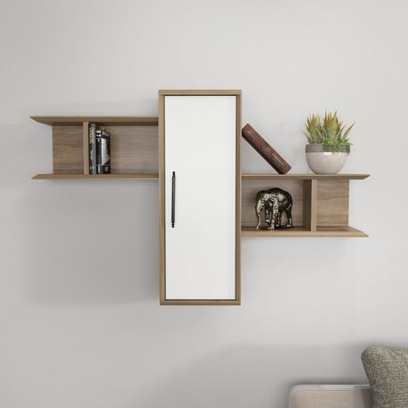 Olida Wide Modern Wall Shelf - Quality, Style, and Functionality for Your Home - Just Home Furniture™