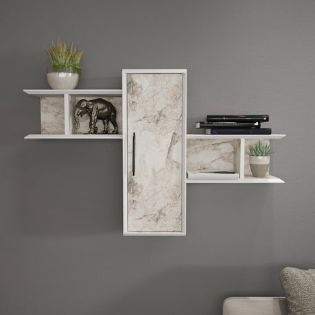 Olida Wide Modern Wall Shelf - Quality, Style, and Functionality for Your Home - Just Home Furniture™