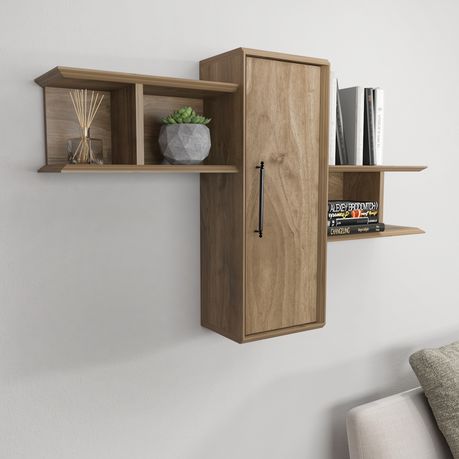 Olida Wide Modern Wall Shelf - Quality, Style, and Functionality for Your Home - Just Home Furniture™