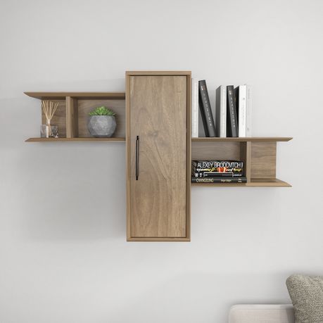 Olida Wide Modern Wall Shelf - Quality, Style, and Functionality for Your Home - Just Home Furniture™