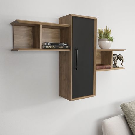 Olida Wide Modern Wall Shelf - Quality, Style, and Functionality for Your Home - Just Home Furniture™