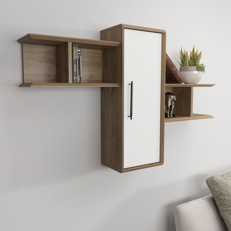 Olida Wide Modern Wall Shelf - Quality, Style, and Functionality for Your Home - Just Home Furniture™