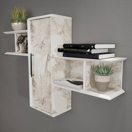 Olida Wide Modern Wall Shelf - Quality, Style, and Functionality for Your Home - Just Home Furniture™