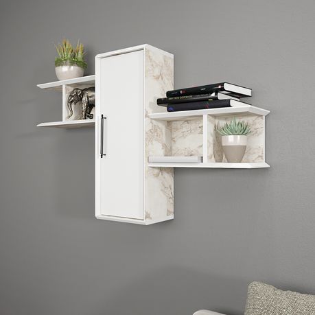 Olida Wide Modern Wall Shelf - Quality, Style, and Functionality for Your Home - Just Home Furniture™