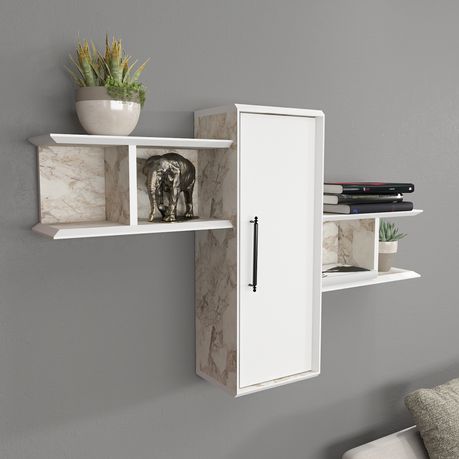 Olida Wide Modern Wall Shelf - Quality, Style, and Functionality for Your Home - Just Home Furniture™