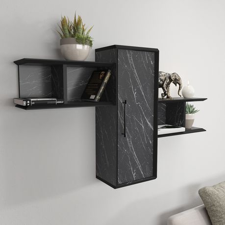 Olida Wide Modern Wall Shelf - Quality, Style, and Functionality for Your Home - Just Home Furniture™