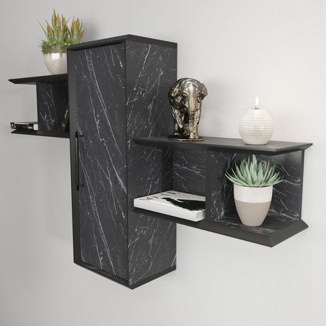 Olida Wide Modern Wall Shelf - Quality, Style, and Functionality for Your Home - Just Home Furniture™