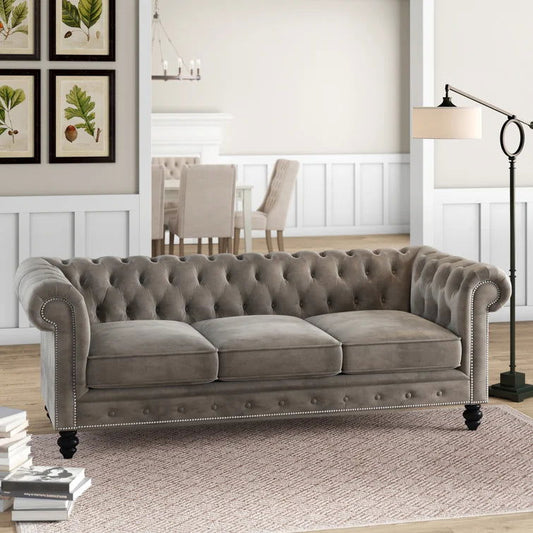 Ophelie 85'' Upholstered Sofa - Quality, Style, and Functionality for Your Home - Just Home Furniture™