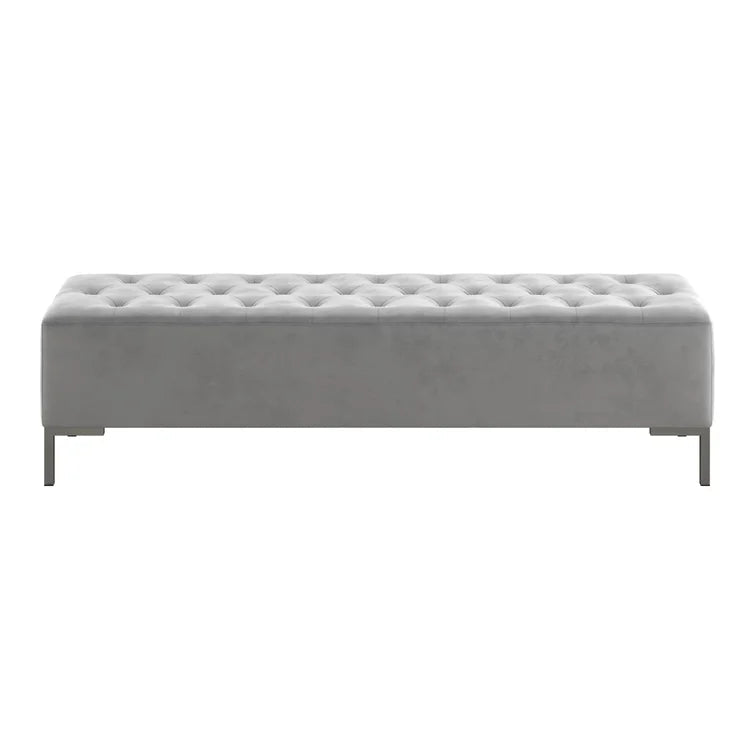 Osvaldo Velvet Upholstered Bench - Quality, Style, and Functionality for Your Home - Just Home Furniture™