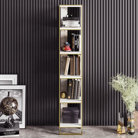 Polka 178cm Tall Bookstand - Quality, Style, and Functionality for Your Home - Just Home Furniture™