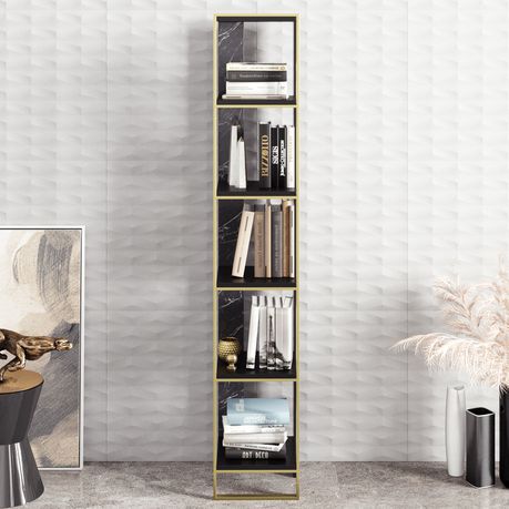 Polka 178cm Tall Bookstand - Quality, Style, and Functionality for Your Home - Just Home Furniture™