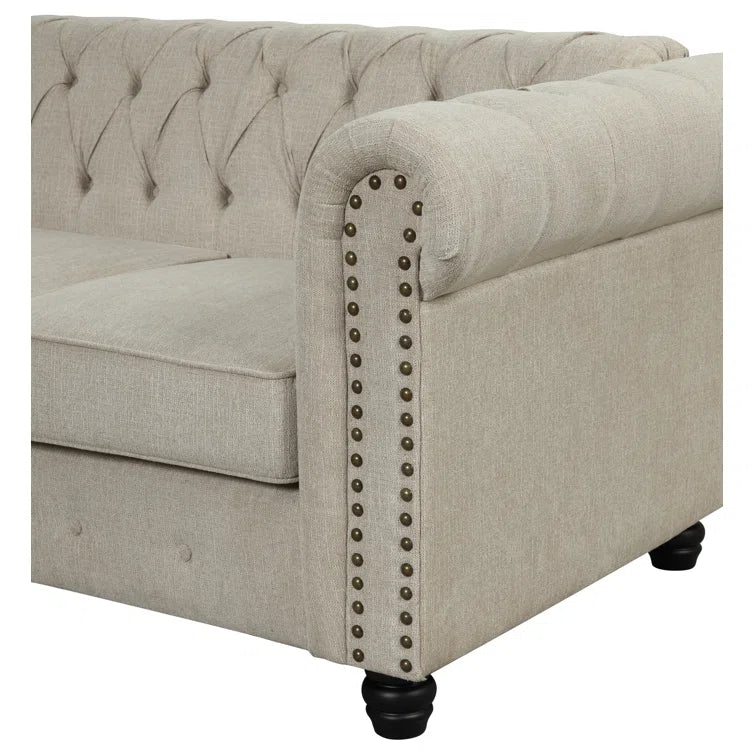 Provence 84'' Upholstered Sofa - Quality, Style, and Functionality for Your Home - Just Home Furniture™
