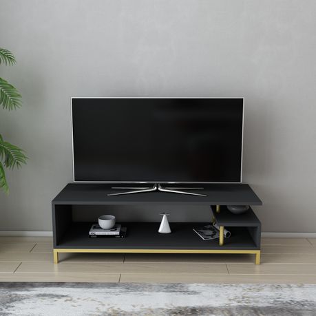 Reilly 120cm Wide Metal Partical Board TV Stand