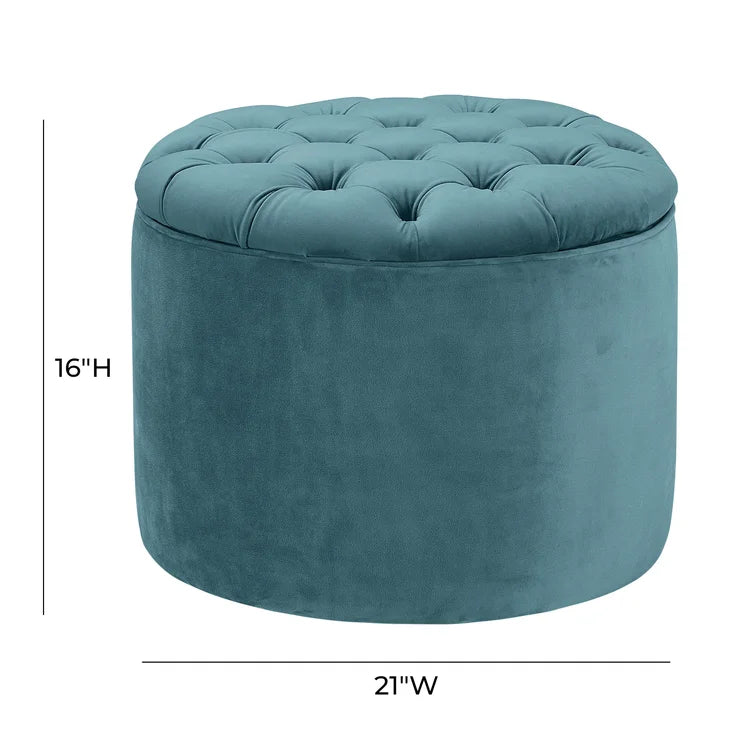 Reims Upholstered Storage Ottoman - Quality, Style, and Functionality for Your Home - Just Home Furniture™