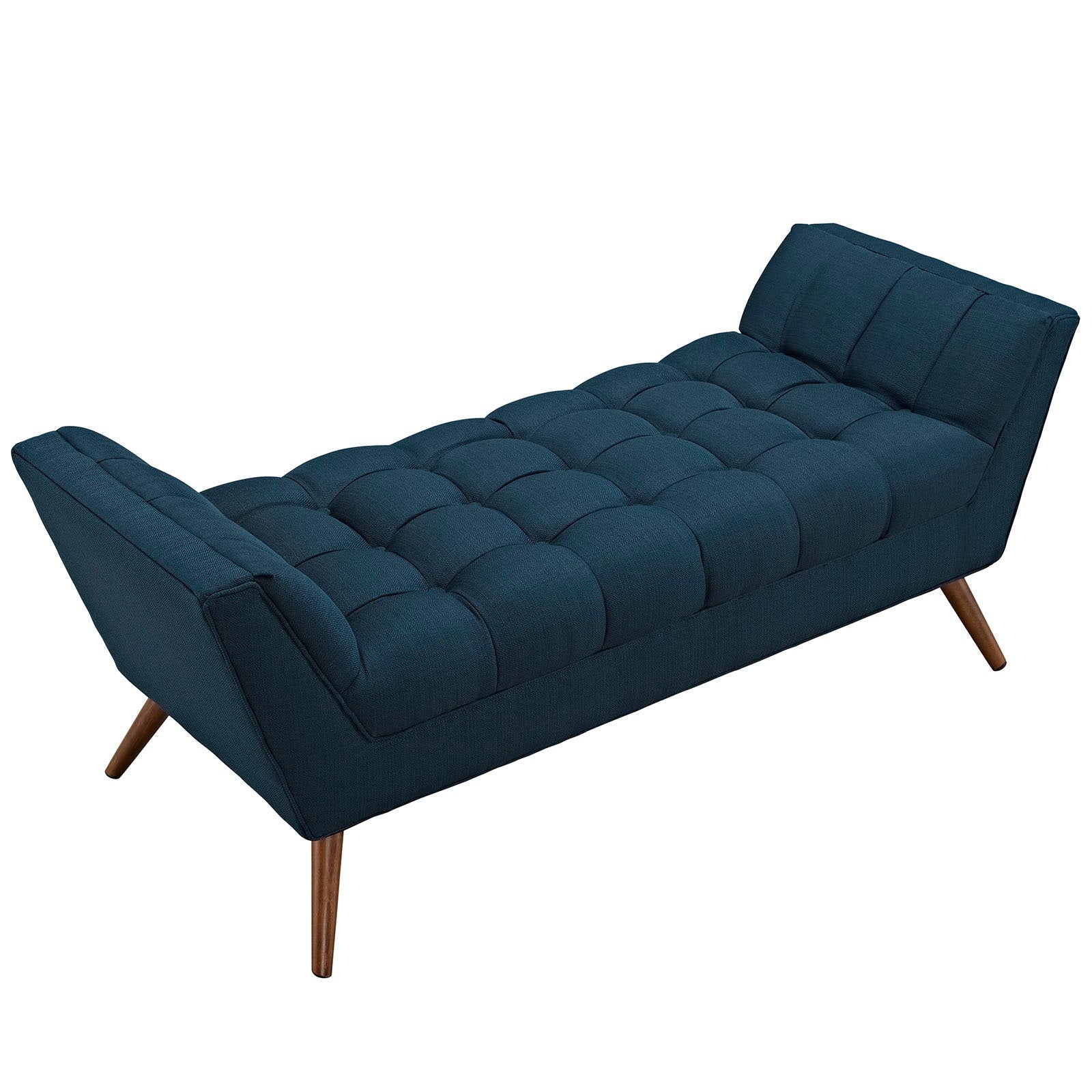 Response Medium Upholstered Fabric Bench in Azure - Quality, Style, and Functionality for Your Home - Just Home Furniture™