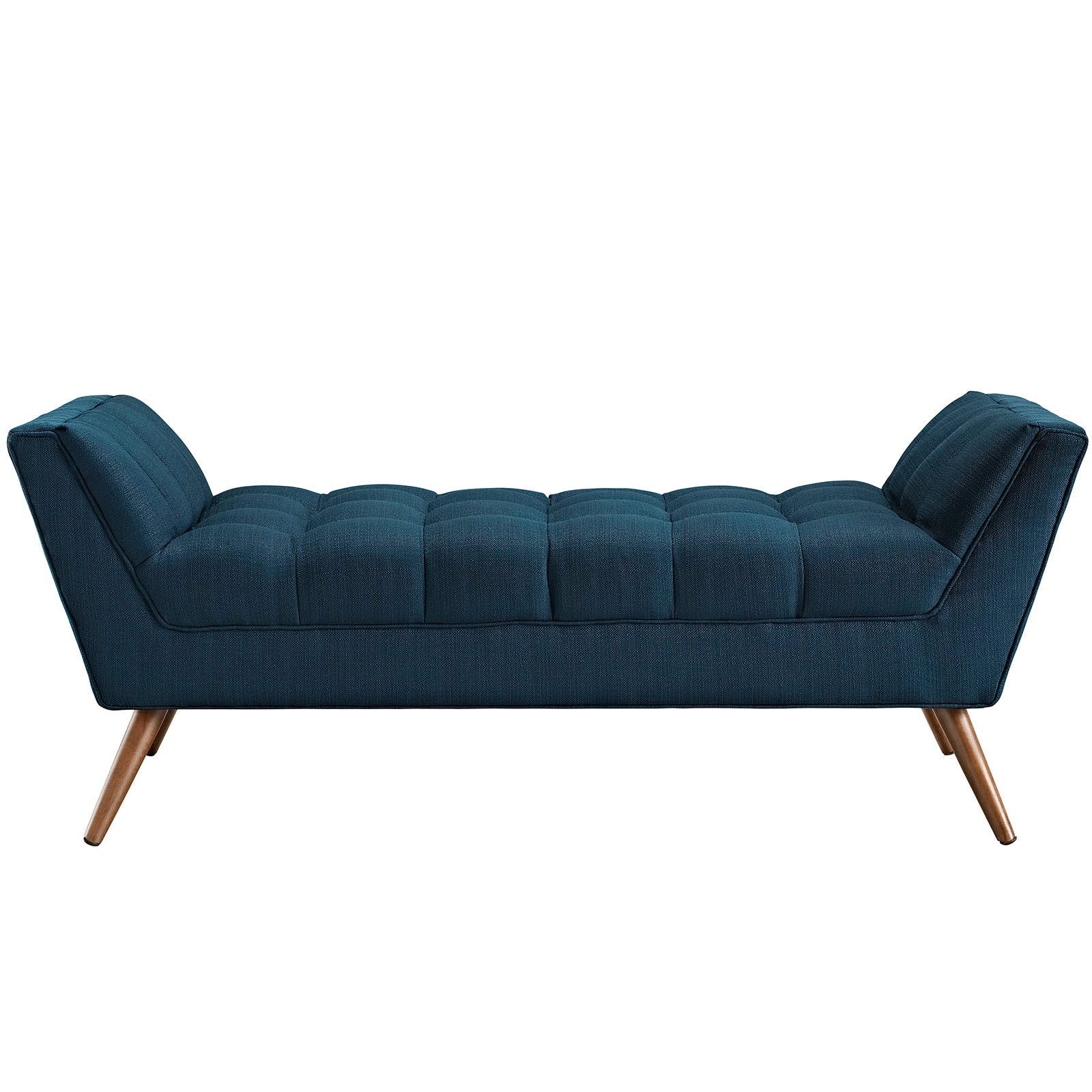 Response Medium Upholstered Fabric Bench in Azure - Quality, Style, and Functionality for Your Home - Just Home Furniture™