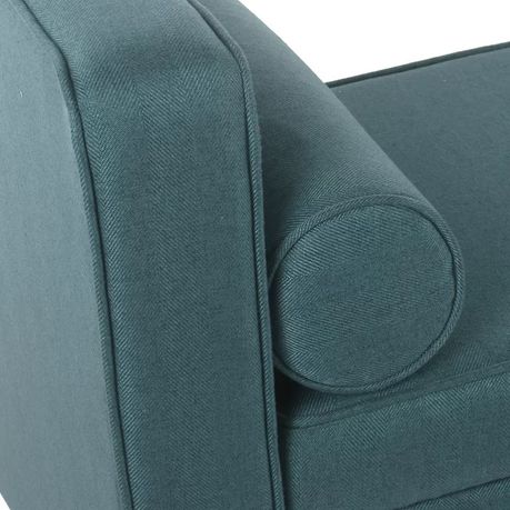 Rimo Telesphorus Flip Top Upholstered Storage Bench in Green Beige - Quality, Style, and Functionality for Your Home - Just Home Furniture™