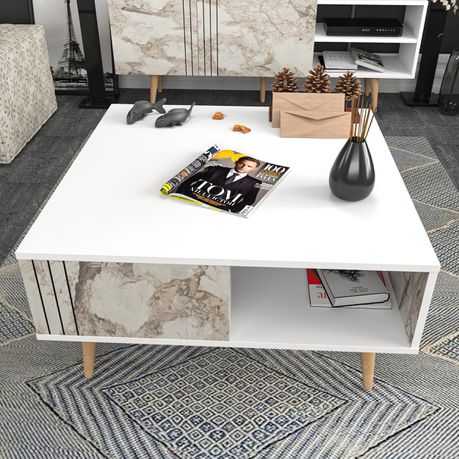 Ronas Wide Coffee Table - Quality, Style, and Functionality for Your Home - Just Home Furniture™