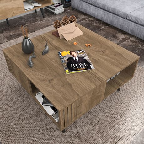 Ronas Wide Coffee Table - Quality, Style, and Functionality for Your Home - Just Home Furniture™