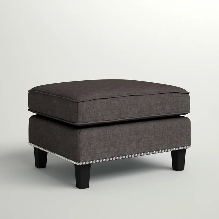 Rotterdam Upholstered Ottoman - Quality, Style, and Functionality for Your Home - Just Home Furniture™