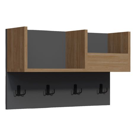 Sameul 72cm Wide Floating Coat Hanger - Quality, Style, and Functionality for Your Home - Just Home Furniture™