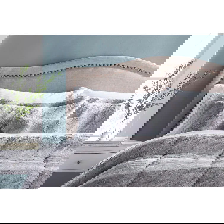 Sasaki Upholstered Nailhead Headboard - Quality, Style, and Functionality for Your Home - Just Home Furniture™