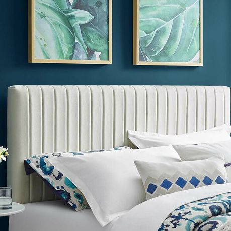 Sevenoaks Cream Upholstered Headboard - Quality, Style, and Functionality for Your Home - Just Home Furniture™