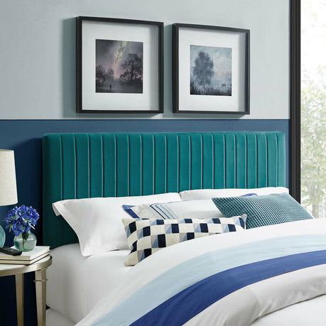 Sevenoaks Green Upholstered Headboard - Quality, Style, and Functionality for Your Home - Just Home Furniture™