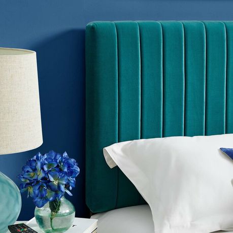 Sevenoaks Green Upholstered Headboard - Quality, Style, and Functionality for Your Home - Just Home Furniture™