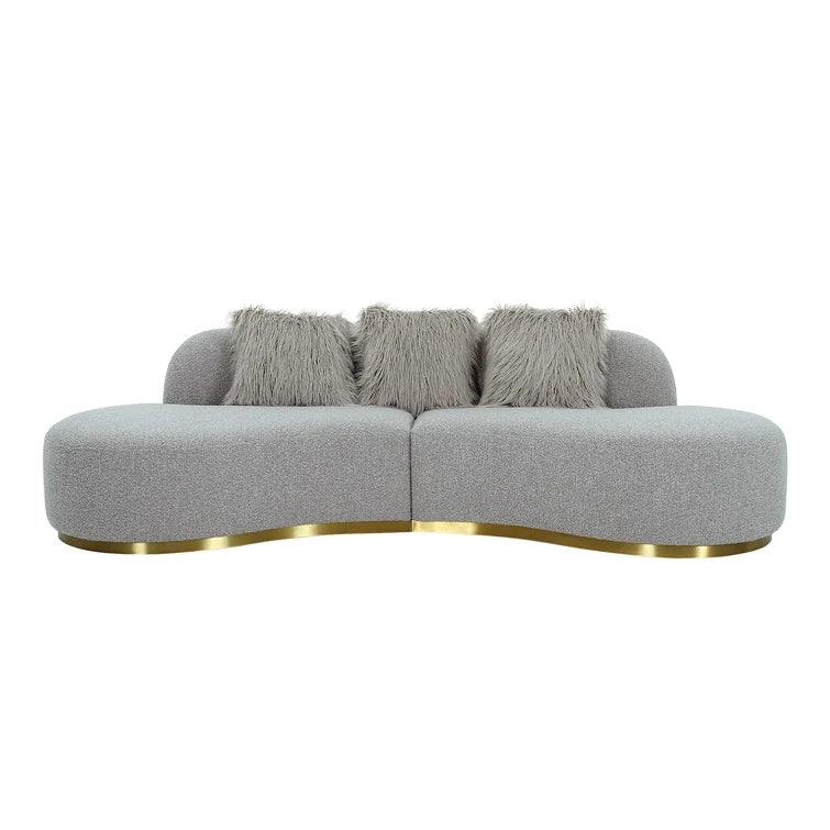 Simona 110.63'' Upholstered Sofa - Quality, Style, and Functionality for Your Home - Just Home Furniture™
