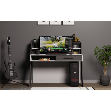 Soho Computer Workstation - Quality, Style, and Functionality for Your Home - Just Home Furniture™