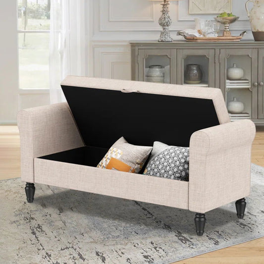 Souther Upholstered Storage Bench - Quality, Style, and Functionality for Your Home - Just Home Furniture™